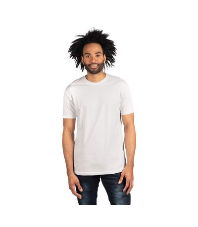 Unisex adult cotton t-shirt white Next Level Apparel