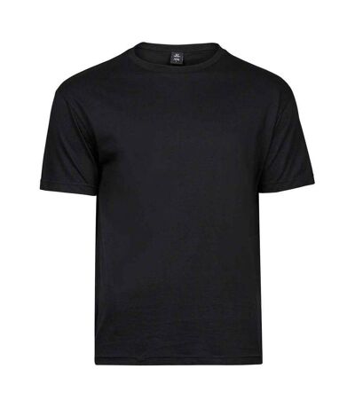 Tee Jays Mens Fashion Soft Touch T-Shirt (Black)