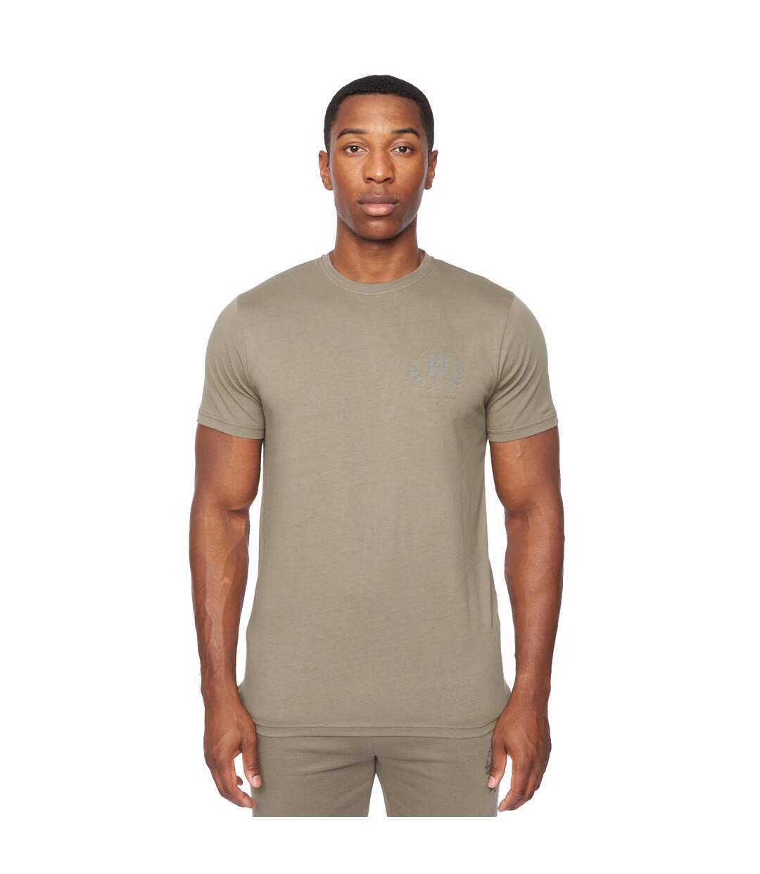 T-shirt alston homme vert kaki Henleys