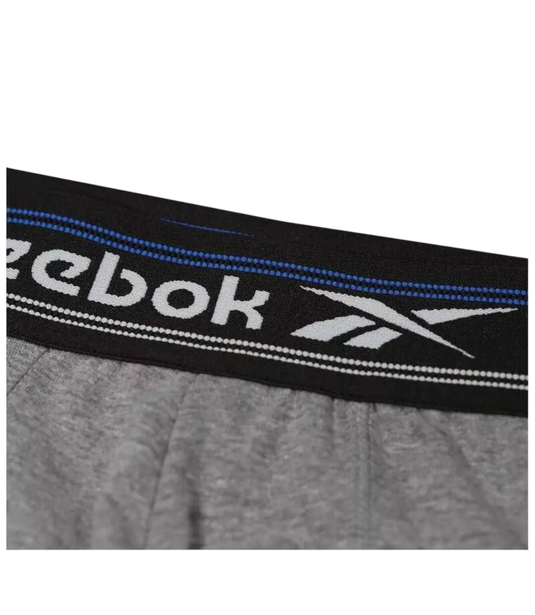 Boxers Sports Homme Gris Noir Gris Foncé Reebok-3