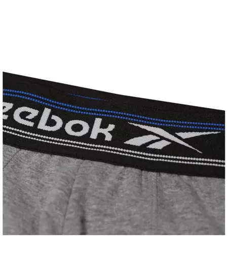 Boxers Sports Homme Gris Noir Gris Foncé Reebok