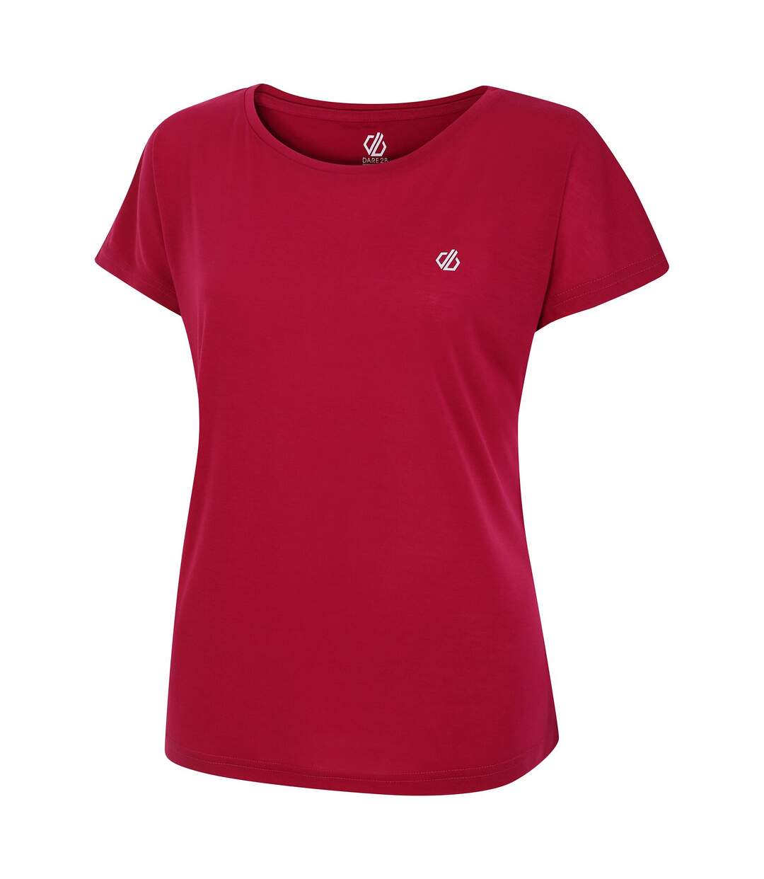 Womens/ladies Persisting Marl Lightweight T-shirt Berry Pink Dare 2B ...