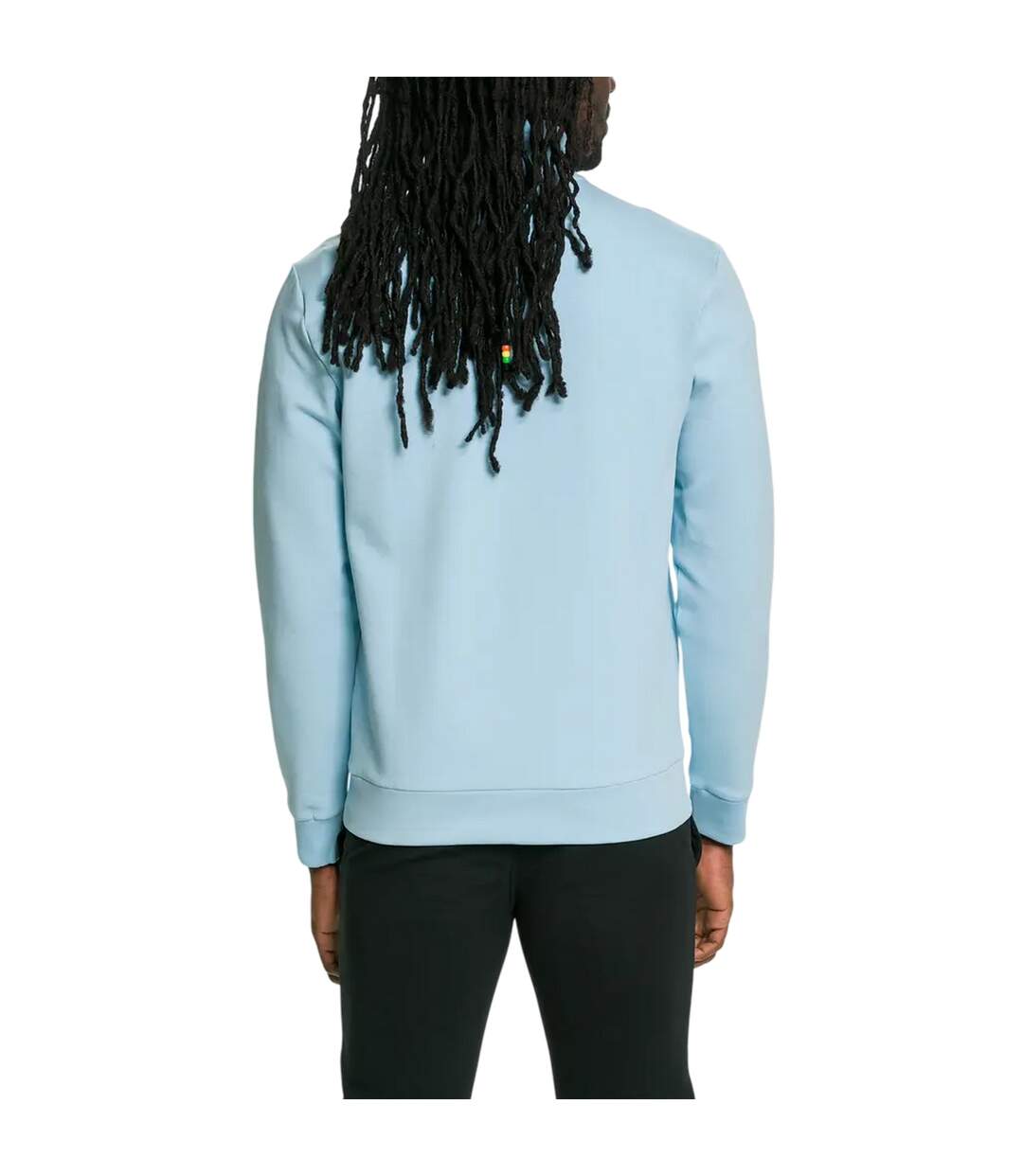 Mens Skaz Logo Regular Sweatshirt Pastel Blue Boss-3