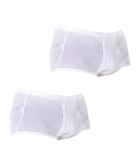 Pack of 2 classic briefs with side opening, model AS02335 for men. Everyday style and comfort.