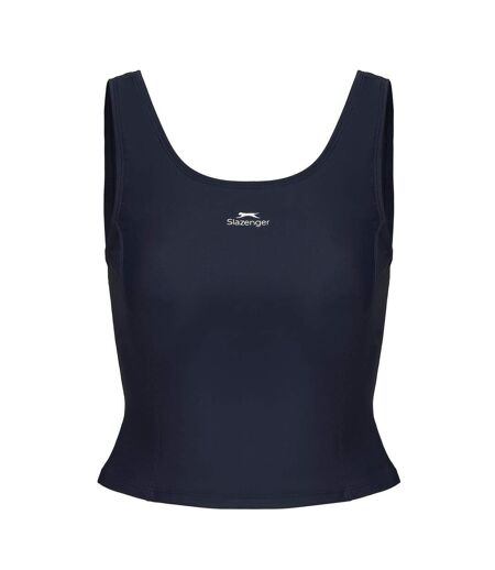 Womens/ladies Tankini Set Navy Slazenger