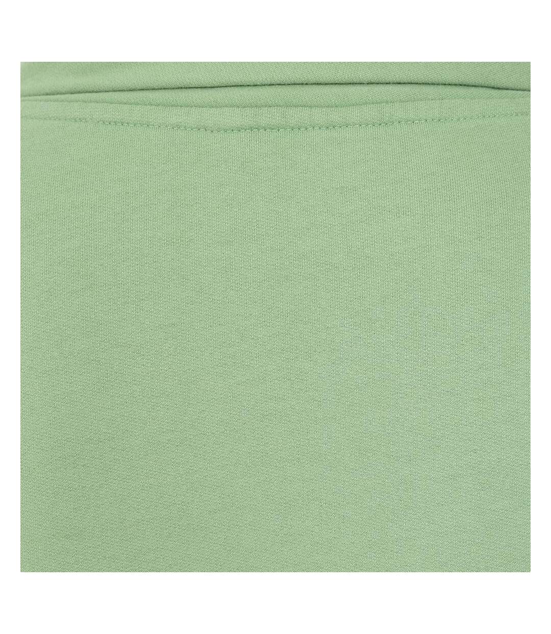 Womens/ladies Logo Roll Neck Sweatshirt Grass Green Lazy Jacks-4