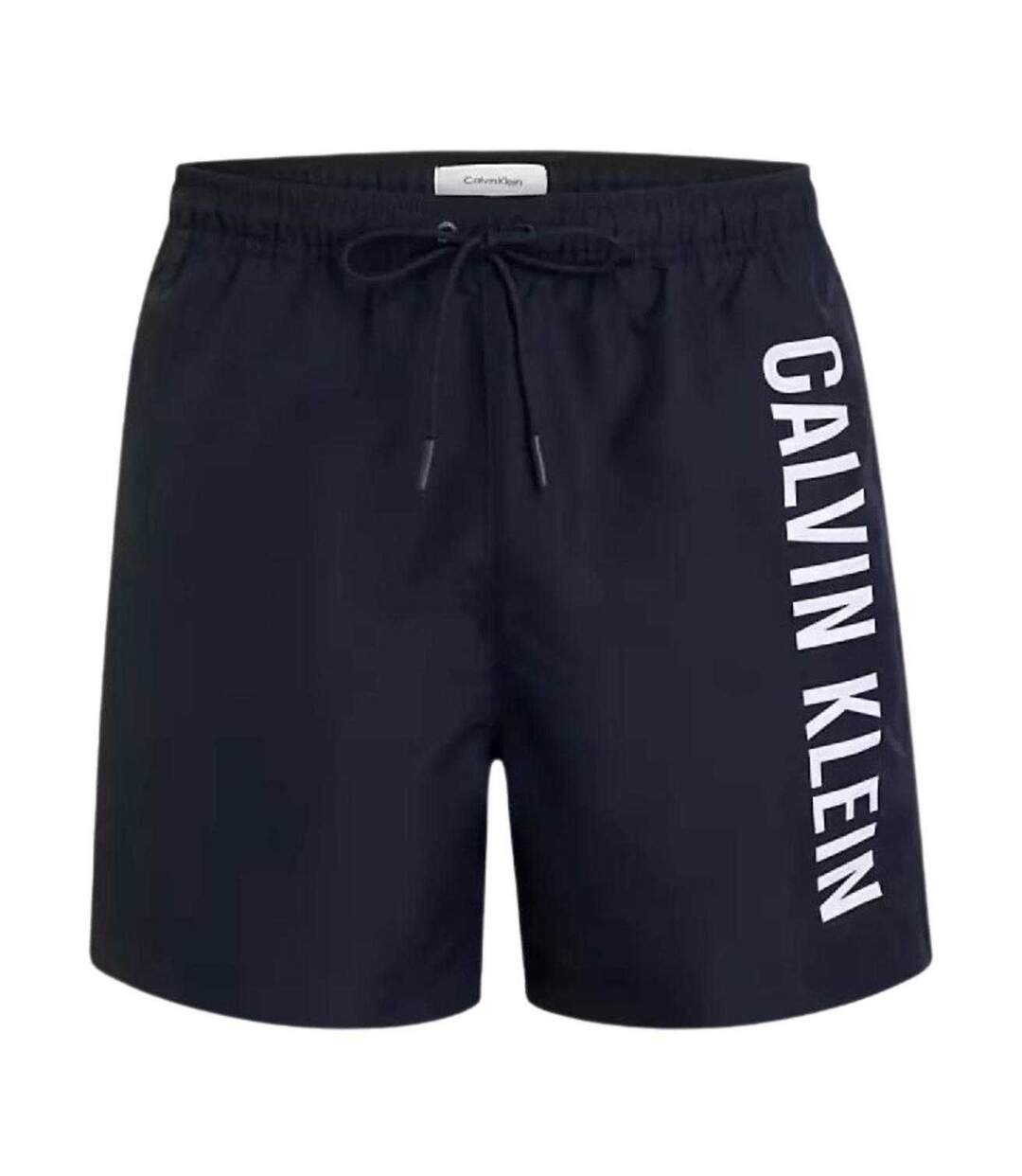 Short De Bain Motif/style Logo Homme Bleu Marine Calvin Klein-2