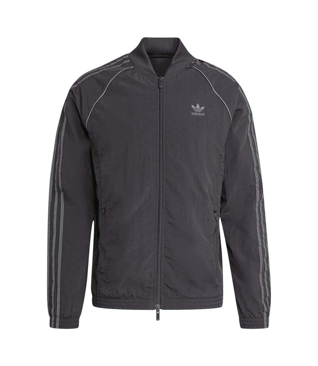 Mens Originals Superstar Track Jacket Black Adidas-3