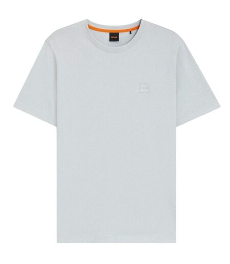 T-shirt Motif/style Orange Homme Gris Clair Boss
