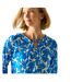 Womens/ladies Primden Fleur Bloom Shirt Blue Regatta-4