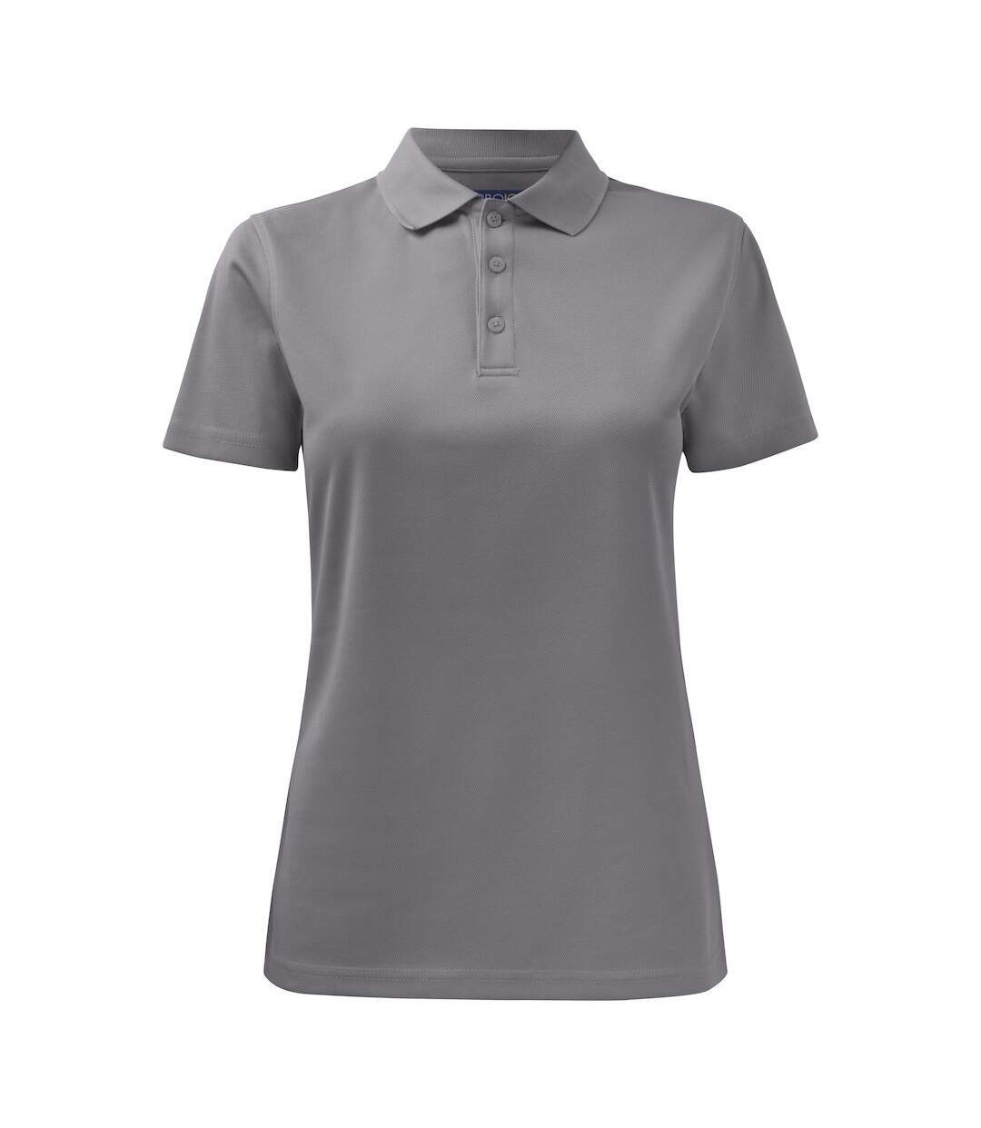 Polo femme gris clair Projob