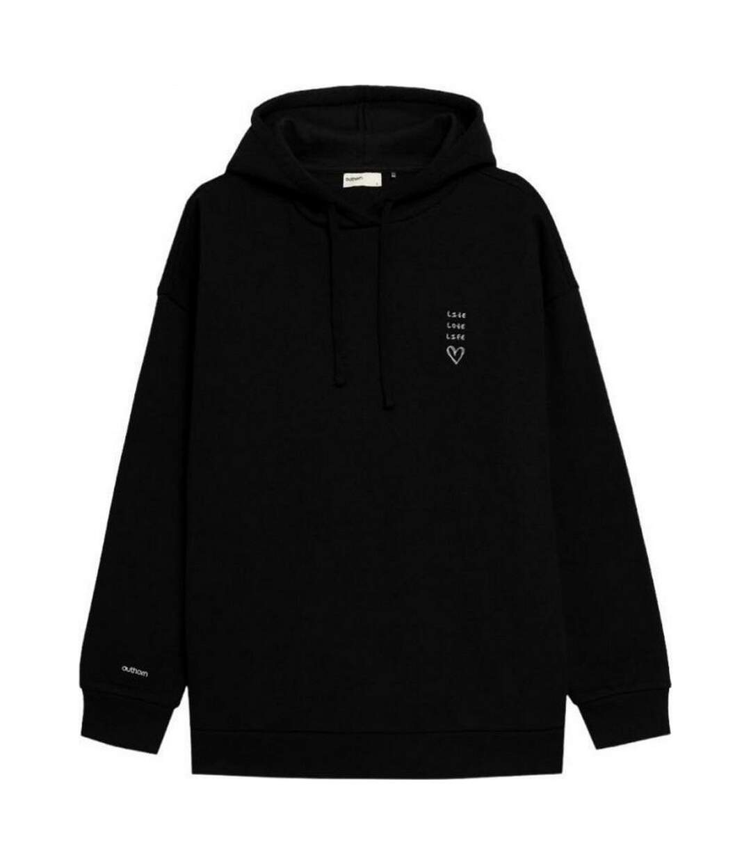 Sweat À Capuche Hol22 Bld603 Femme Noir Outhorn-1