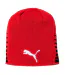 Mens Liga Reversible Beanie Red Black Puma-3