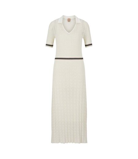 Robe Faselia Femme Blanc Boss