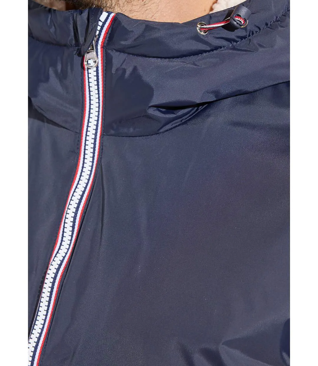 Parka courte chaude fourrée déperlante-4