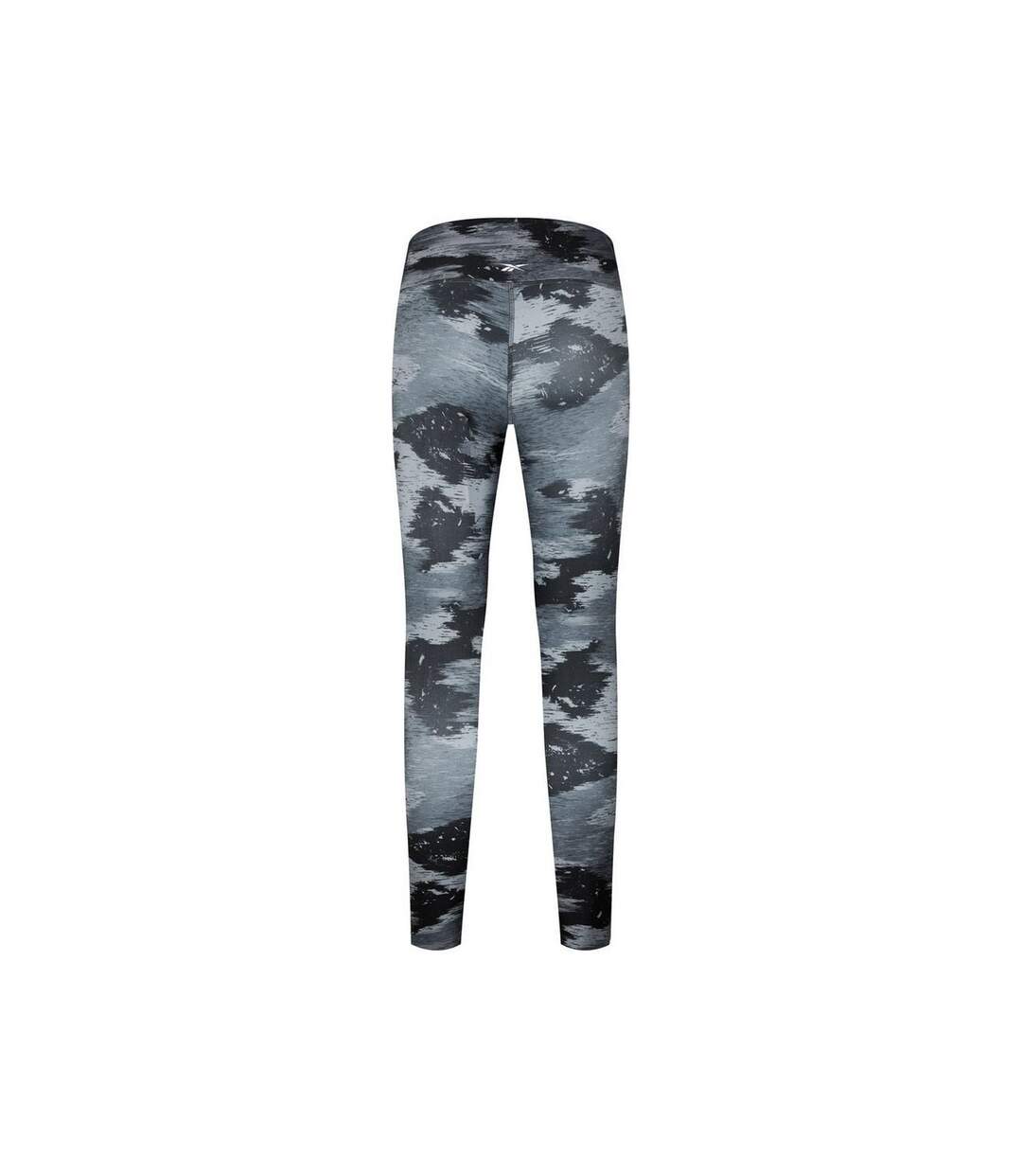 Womens/ladies Running High Waist Leggings Black Reebok-2
