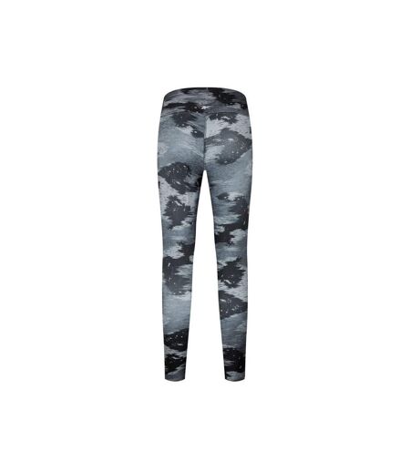 Womens/ladies Running High Waist Leggings Black Reebok