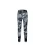 Womens/ladies Running High Waist Leggings Black Reebok-2