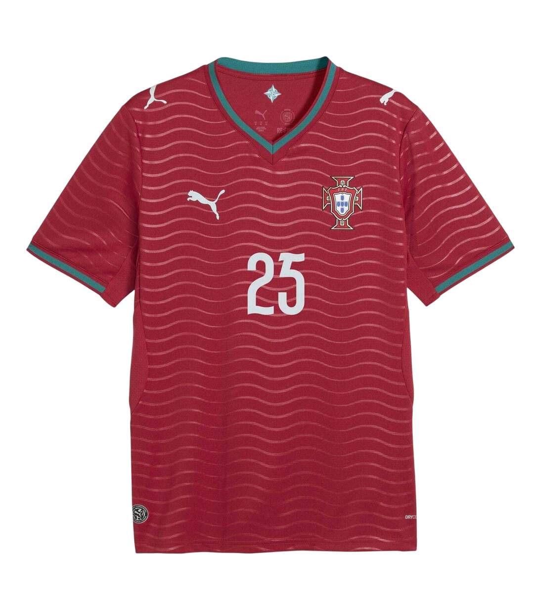 Mens Mendes 2026 Portugal Fc Home Jersey Red Puma-2