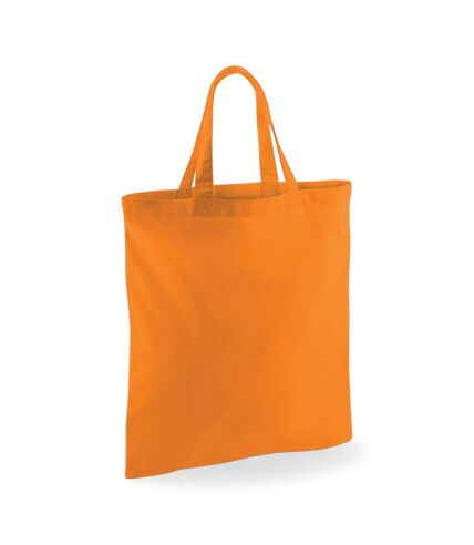 Sac de courses taille unique orange Westford Mill