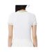 T-shirt blanc femme lacoste contrast accent-2