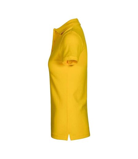Polo Superior Femme Jaune Or Promodoro