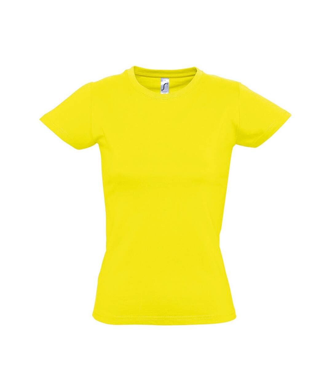 T-shirt imperial femme jaune vif SOLS