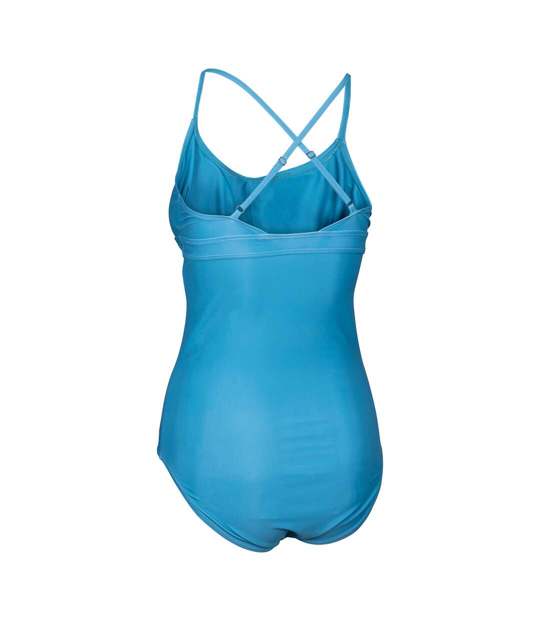 Womens/ladies mimi plain one piece swimsuit storm blue Trespass