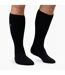 Mens Winter Fleece Lined Knee High Slipper Socks with Anti Slip Grippers-4