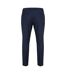 Mens Leon Straight Leg Trousers Dark Blue Boss-2