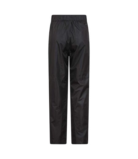 Mountain Warehouse Mens Spray Waterproof Regular Pants (Black) - UTMW1363