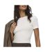 T-Shirt blanc femme jdy salsa-1