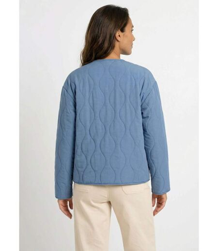 Veste matelassée zippée sans col