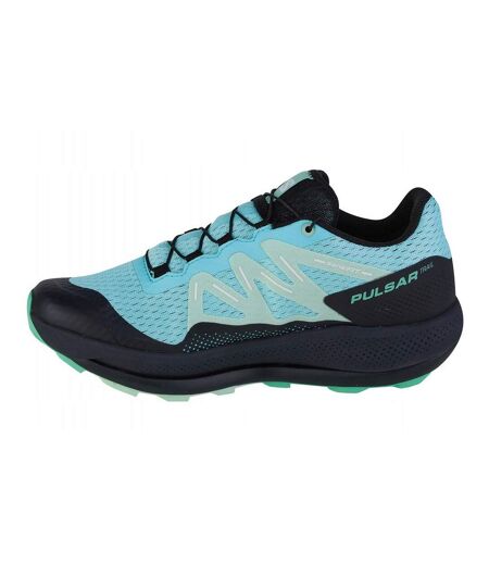 Baskets Course À Pied Pulsar Trail Femme Bleu Salomon