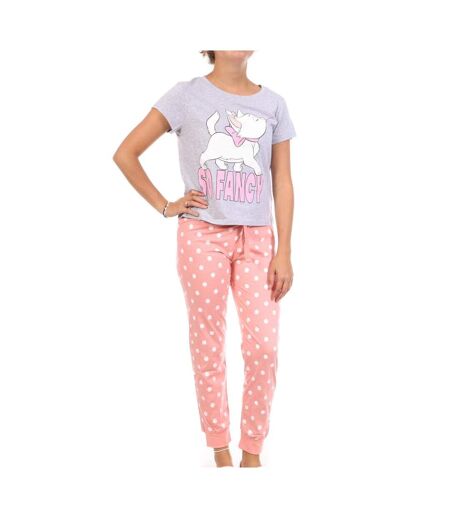 Pyjama gris/rose femme disney so fancy