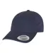 Casquette De Baseball Motif/style Délavé Adulte Bleu Marine Flexfit-1