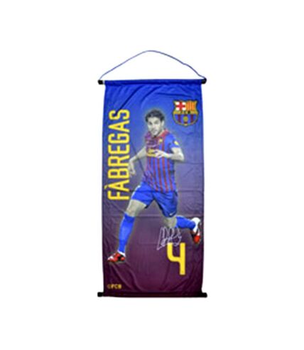 FC Barcelona - Fanion officiel Fabregas (Multicolore) (M) - UTSG1593