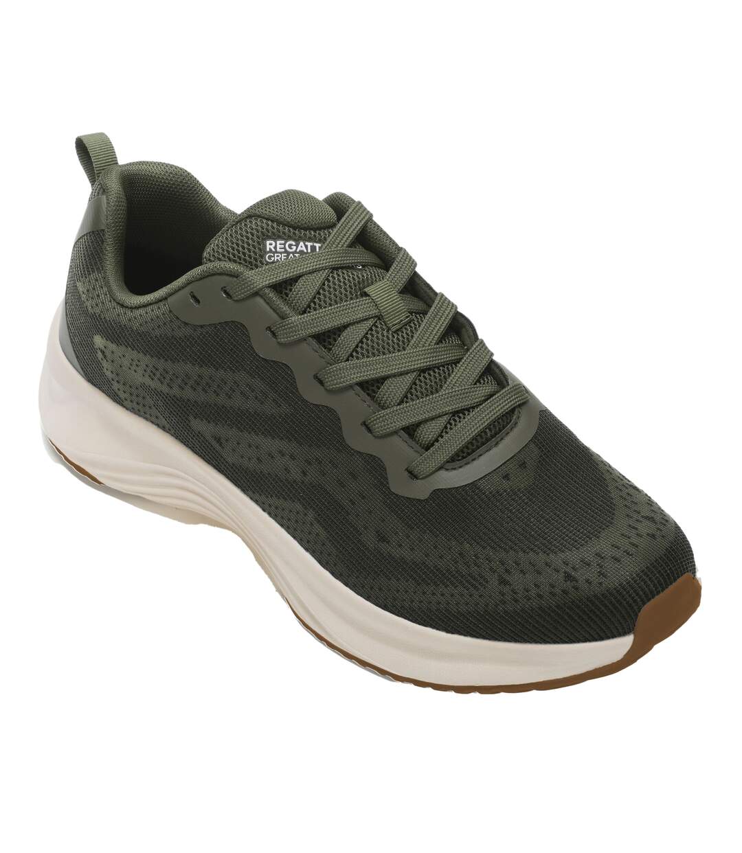 Baskets Marine Sport Homme Kaki Foncé Regatta-1