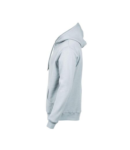 Mens Hooded Cotton Blend Sweatshirt Ice Blue Tee Jays