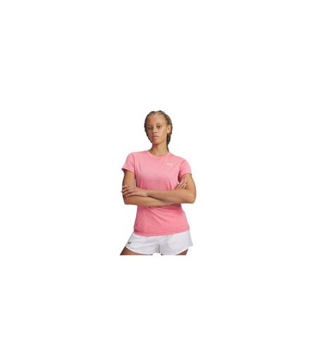 T-shirt Manches Courtes Motif/style À Nœud Femme Rose Under Armour