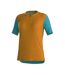 Maillot De Cyclisme Motif/style Blocs De Couleurs Femme Jaune Moutarde Bicycle Line-1