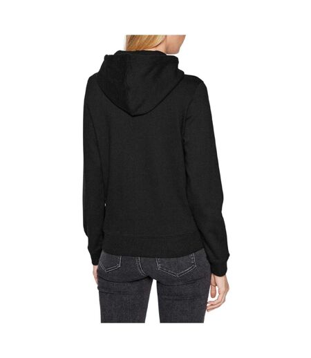 Sweat À Capuche Motif/style Logo Femme Noir Calvin Klein