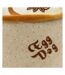 Egg dog christmas plush dog toy one size beige/brown Ancol-2