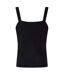 Débardeur Motif/style Uni Kayla Femme Noir Biba-3