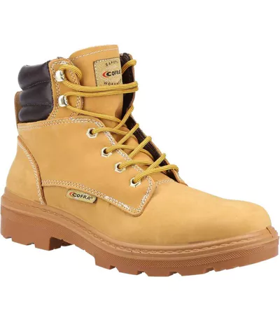 Bottes De Sécurité En Cuir Kaibab Adultes Unisexes Jaune Cofra