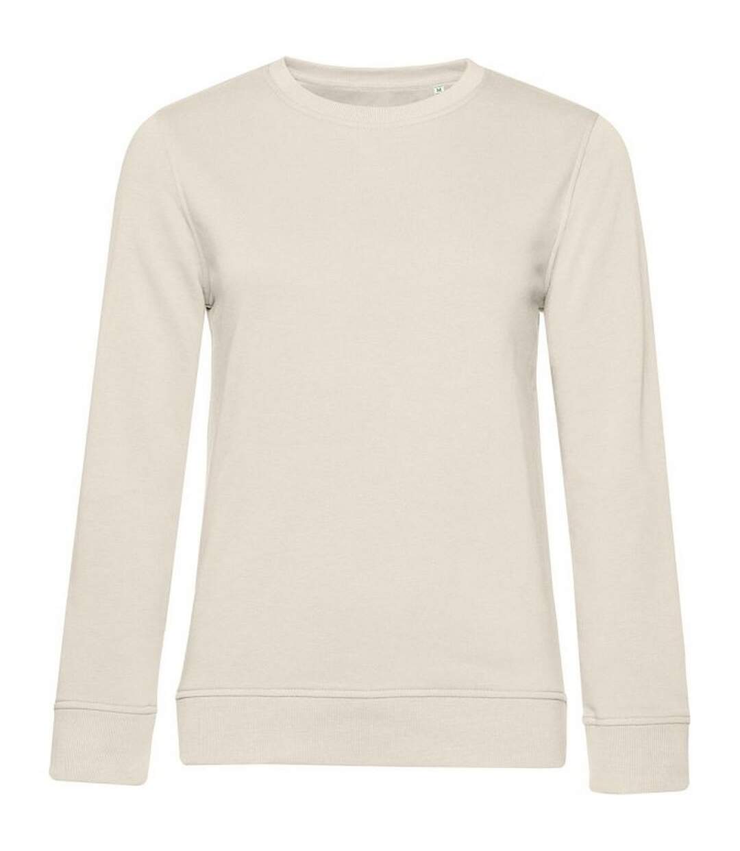 Sweat Organic Inspire Femme Blanc Cassé B&C-1