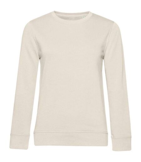 Sweat Organic Inspire Femme Blanc Cassé B&C