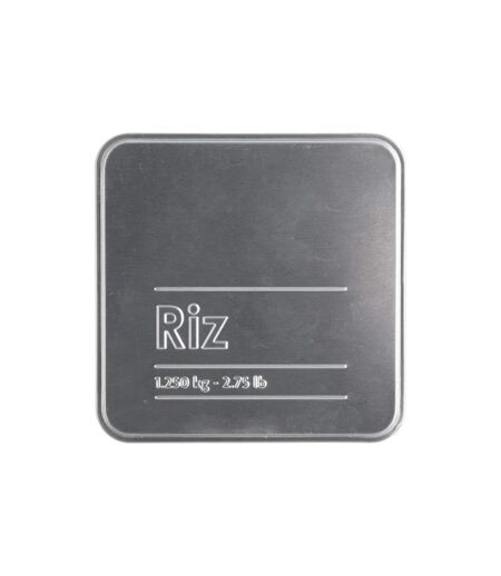 Boîte à Riz Relief II 18cm Noir