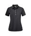 Womens/ladies Advantage Polo Shirt Black Cutter & Buck-1