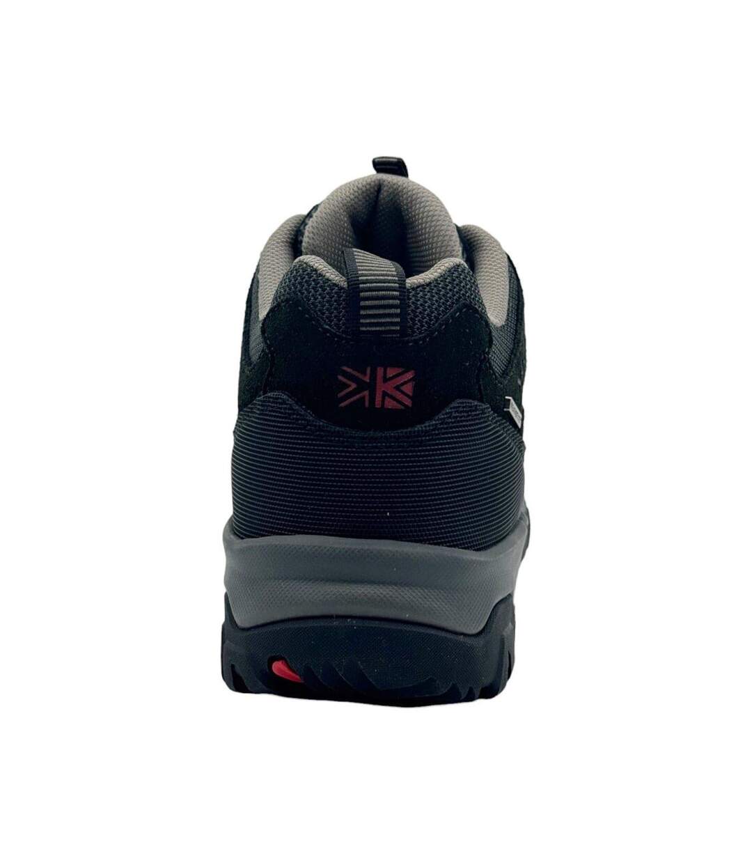 Mens Mount Suede Low Waterproof Walking Shoes Black Grey Karrimor-2